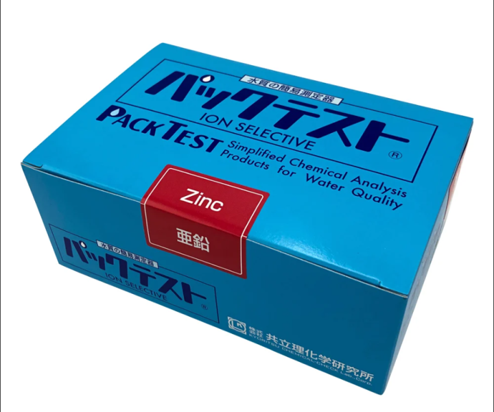 PACKTEST Zinc (Zn) – Kit thử nhanh kẽm trong nước